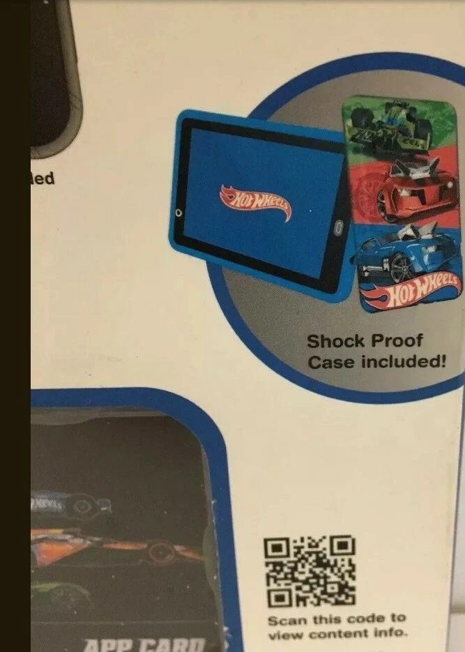 Hot Wheels Tablet Personalization Kit  NEW w/ Case, App Card & Cloth Camelio - Image 4 of 4