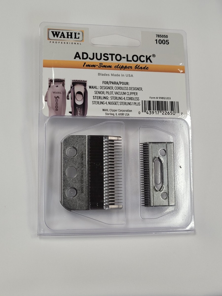 Wahl 3-Hole Adjusto Lock Blade for Senior 8500 Designer 8355