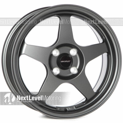 CIRCUIT PERFORMANCE CP22 16X7 4X100 +35 FLAT GUN METAL WHEELS (SET OF 4) SPOON