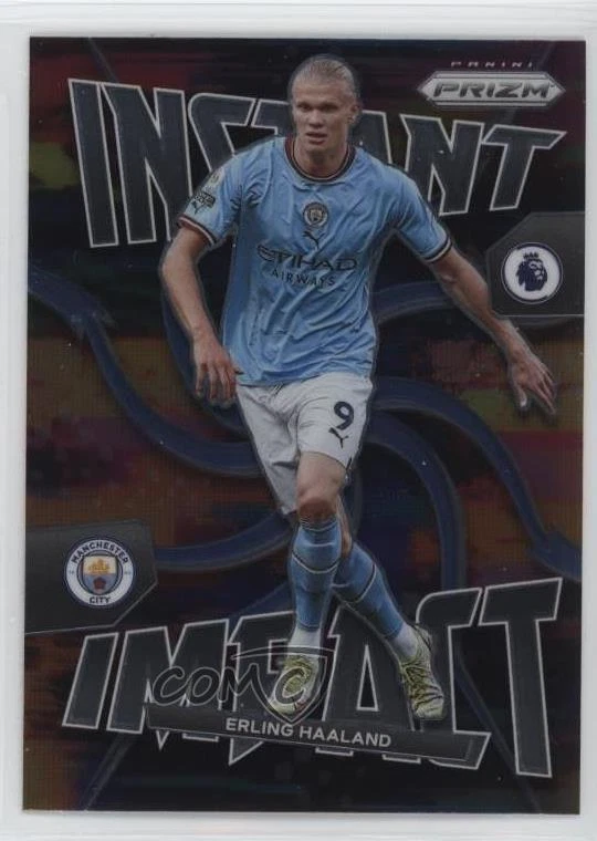 2022-23 Panini Prizm Premier League Instant Impact Erling Haaland