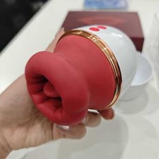 Licking Vibrator Clit Sucker Dildo Suction G-Spot Massager Sex Toys for Women