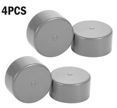 4x Bearing Buddy Bras 1.98'' Rubber Caps Dust Covers Replacement for Trailer Boat