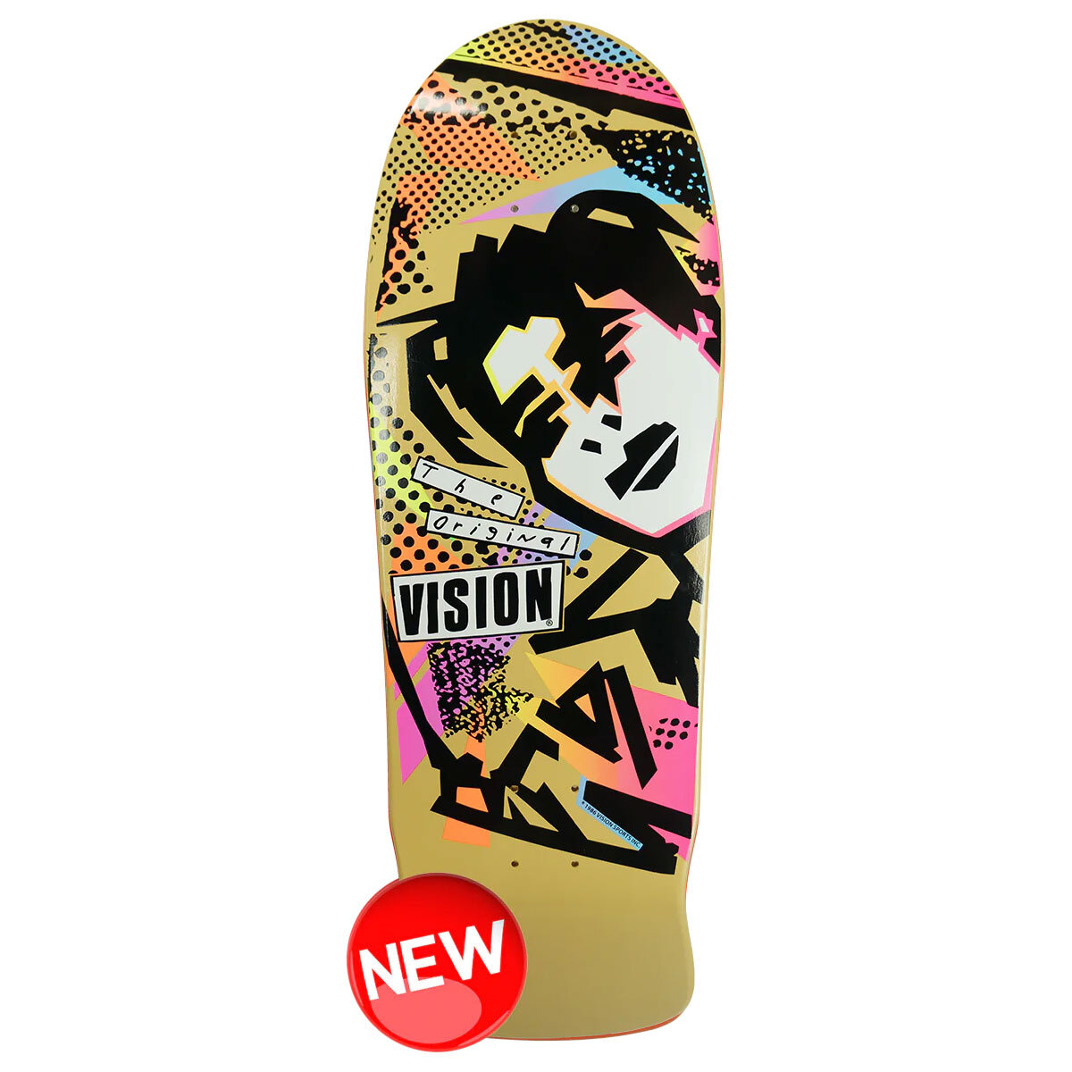 Vision Skateboard Deck Gonz Modern Concave Tan 10