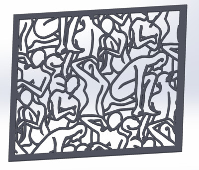 10 dxf file CNC No Polyline Pattern Art Panel Laser Cut Plasma Router Nr.2420