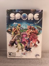PC Spore 2008 DVD-ROM Complete w/ Case Sleeve  Manual  Disk win/mac