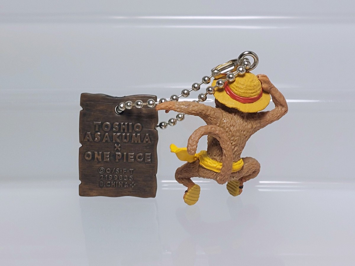 TOSHIO ASAKUMA×ONE PIECE Artist Swing Figure Set Luffy Zoro Sanji