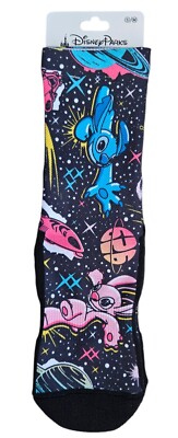 Disney Parks Lilo & Stitch Aloha Pair of Socks Size: S / M