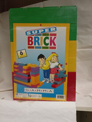 Kinderspiele 3 Jahre Riesenziegel 6er Set