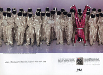 1997 Intel: Pentium Processor Even More Fun Vintage Print Ad