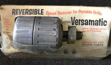 Vintage Supreme Versamatic Reversible 4100 Speed Reducer for Portable Drills