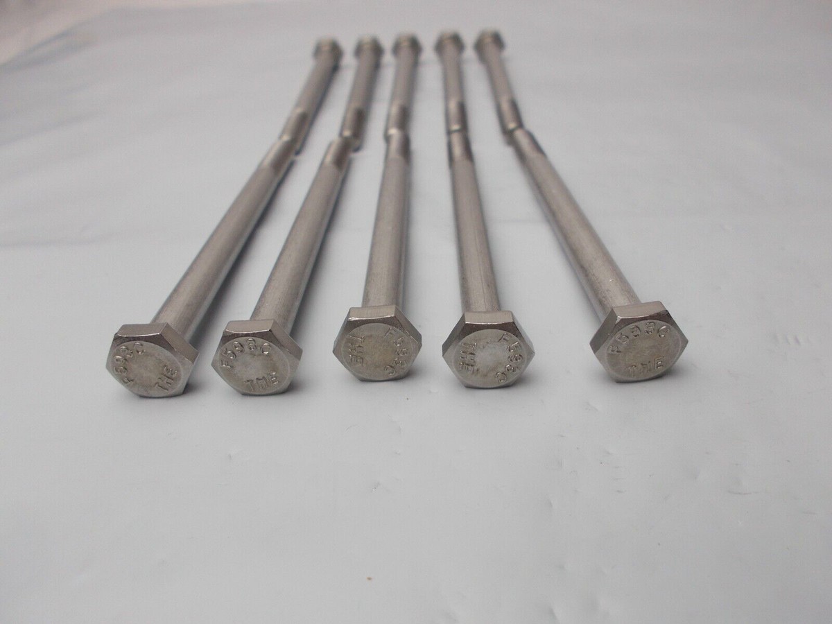 Stainless Steel Threaded Inserts 1/4-20 X 3 1/2 Hex Head Bolts, Stainless Steel Grade... 1/4-20 X 2 Stainless Steel Hex Bolts