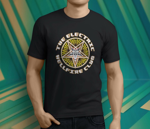 New Popular THE ELECTRIC HELLFIRE CLUB Burn Baby Burn Men's T Shirt Size S-3XL | eBay