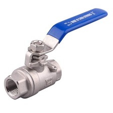 Full Port Ball Valve Stainless Steel 304 Heavy Duty for Water Oil and Gas wit...