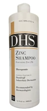 DHS ZINC Shampoo for Dandruff Control 16oz __ NEW LOOK ARRIVING!