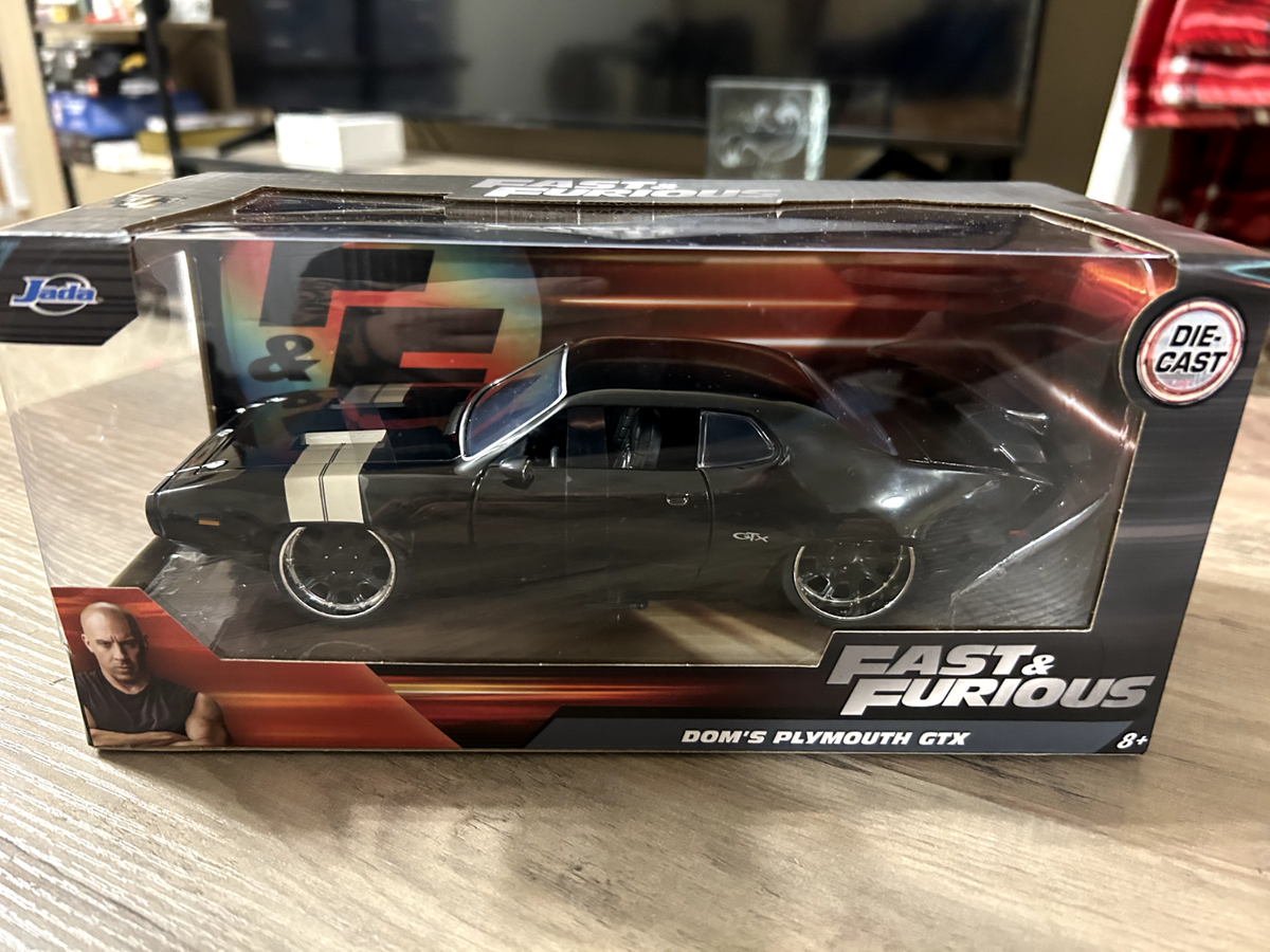 Jada Toys Fast & Furious 8: Dom's Plymouth GTX 1:24 Scale | eBay