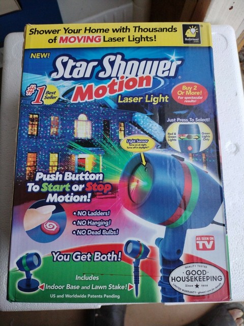 BulbHead Star Shower Motion Laser 