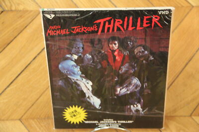 Michael Jackson Making Thriller レーザーディスク Michael Jackson Thriller Making of VHD no Laserdisc LD NTSC Japan