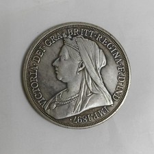 Collectible Craft-1897 Queen Victoria Collector's Craft Commemorative Medallion