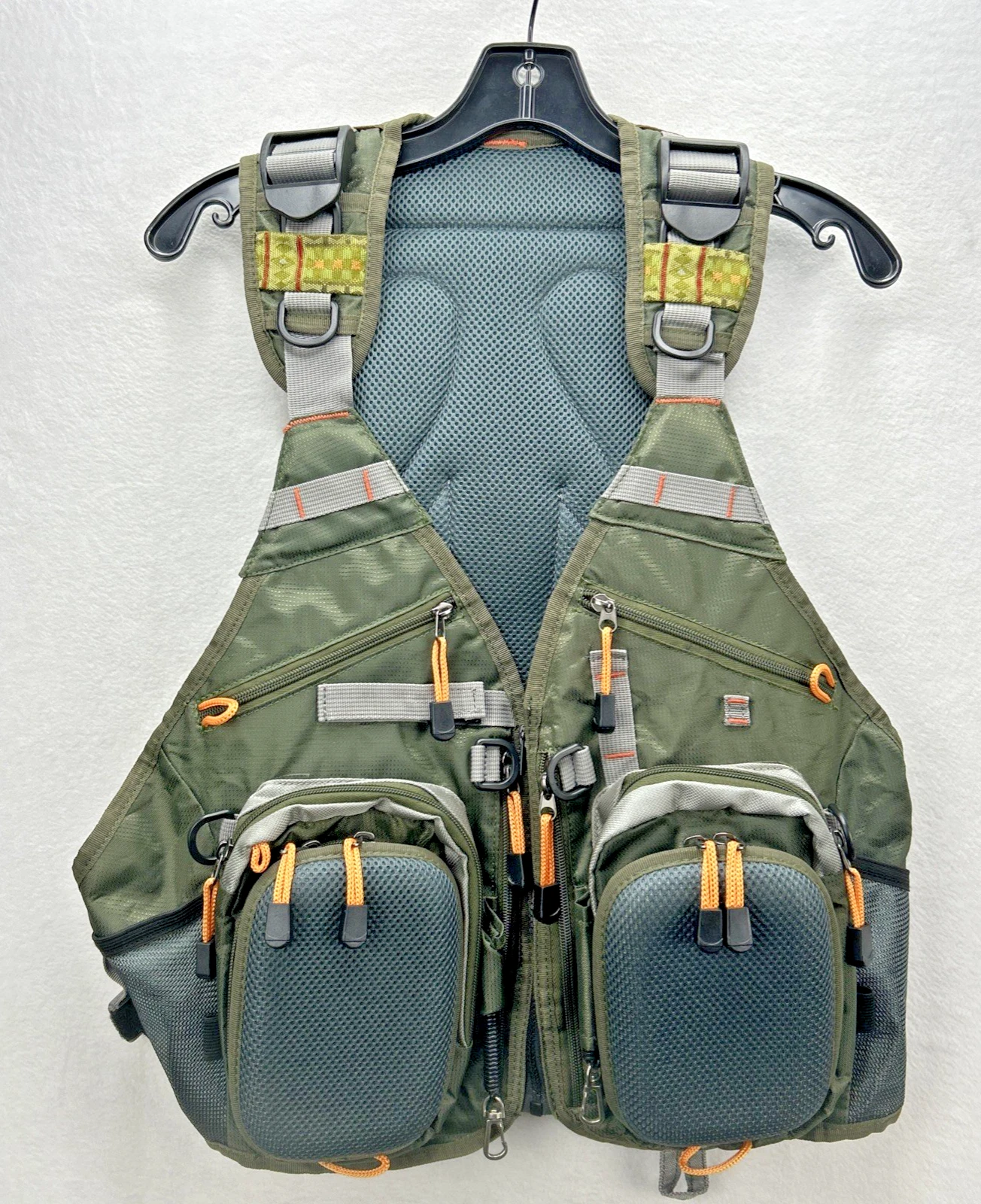 Rudder Fly Fishing Vest High Quality Breathable Multi Pockets Adjustbable NWOT
