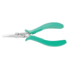 Excelta 2847 5 1/2 In Tealshield(Tm) Needle Nose Plier Molded Grip Handle