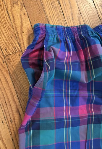 Vintage Jantzen adrette karierte Damenshorts Größe 22 neu mit Etikett - Bild 10 von 10