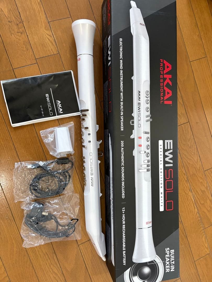AKAI EWI Solo White Digital Wind Instrument Synthesizer Special