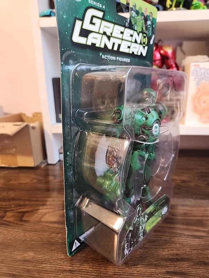 "Figura de acción Green Lantern Stel 7"" DC Comics Direct Toys serie 4 = sellada" Foto 3 de 3
