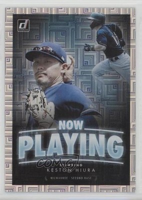 2020 Panini Donruss Now Playing Vector Keston Hiura #NP-11 g9j