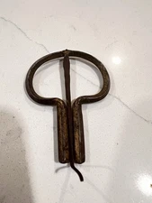 Vintage Jew’s Harp Hand Forged Iron Jaw Mouth Harp Primitive Folk Instrument￼