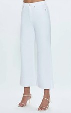 Pistola Lana Crop High Rise Wide Leg Jean Size 28
