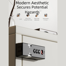 Adjustable Password Cabinet Lock Zinc Alloy Keyless Lock for Doors Drawers