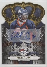 2010 Panini Crown Royale Gold Signatures 19/25 Perrish Cox #178 Auto 04tw