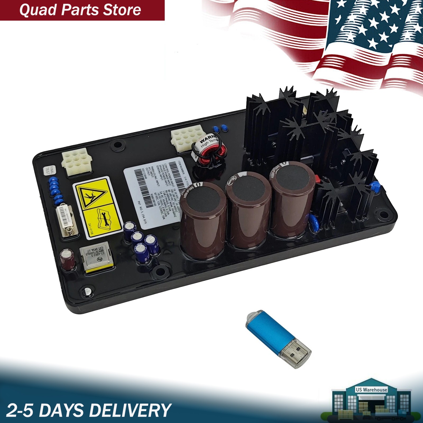 New Digital Voltage Regulator For Caterpillar CAT CDVR 314-7755 US