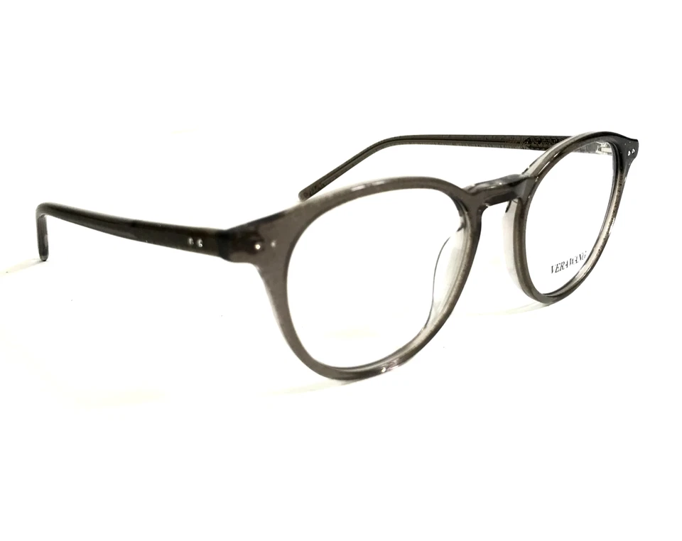 Vera Wang Eyeglasses Frames V585 DO Dove Shimmer Round Full Rim 47-17-135 - Image 3 of 4