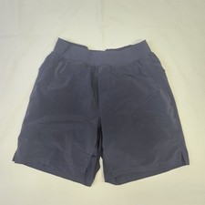 Fabletics Men's Black Lined Athletic Shorts Size Small 7" Inseam Stretch Gym