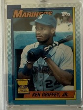 Topps 1990 Ken Griffey Jr. #336 Seattle Mariners All-Star Rookie-Error card 1/1