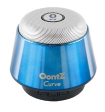 Cambridge SoundWorks OontZ Curve Ultra-Portable Wireless Bluetooth Speaker Blue