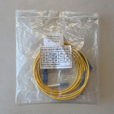 Single-Mode Optical Network Fiber Cable 3m SC/UPC to SC/UPC Yellow