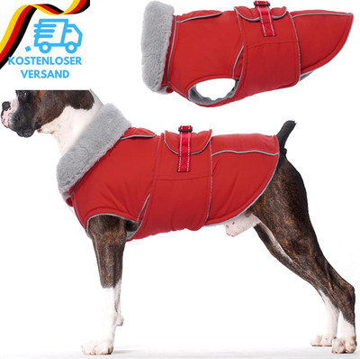 Lelepet Winter Hundemantel, Wasserdichter Wintermantel Für Kleine Hunde, Warme H