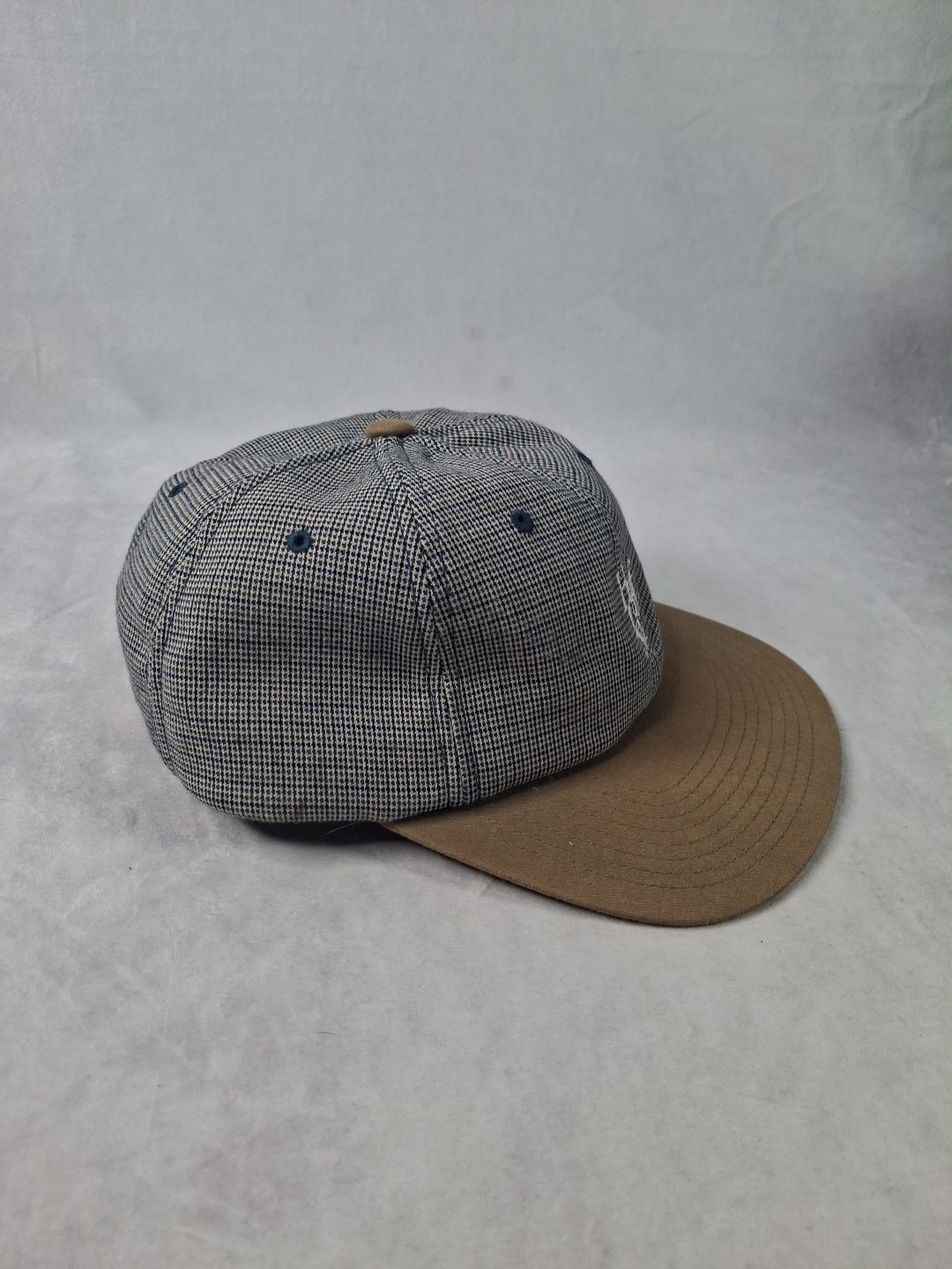 Huf Hat Cap Snap Back Gray/Tan Patch Skateboardin… - image 12