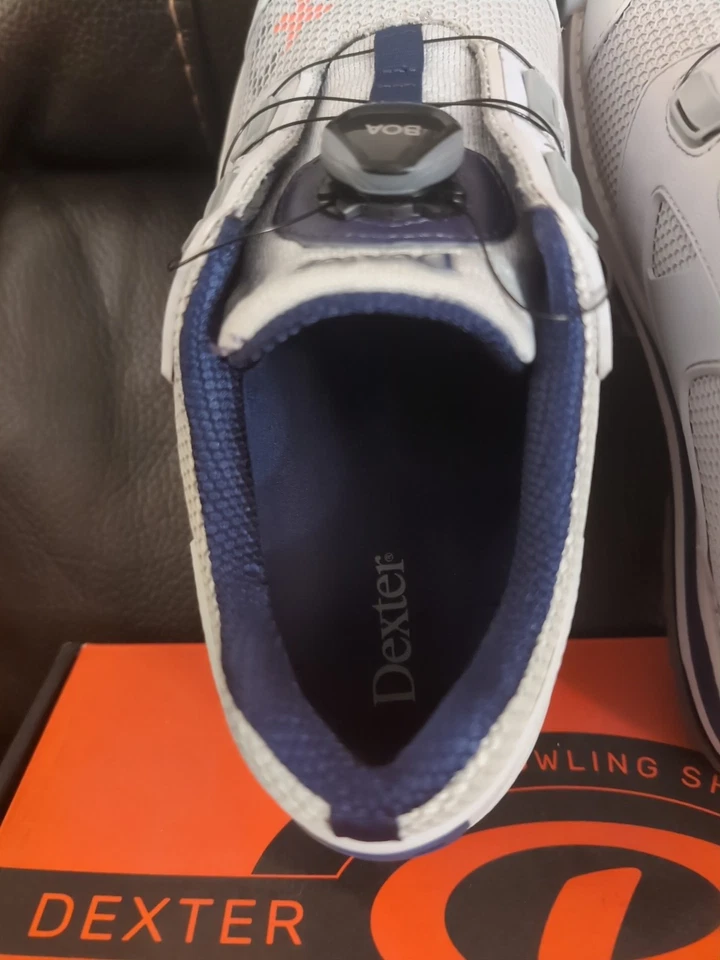 ZAPATOS DE BOLOS PARA HOMBRE DEXTER SST 8 POWER FRAME BOA GRIS ExJ EJ TACKETT TALLA 10 Foto 3 de 4