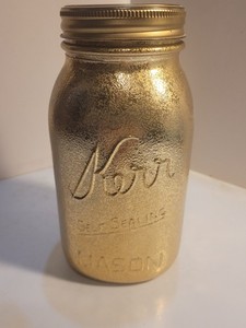 Fruit Jar  RB #1387 KERR "SELF SEALING" MASON 65th Anniversary