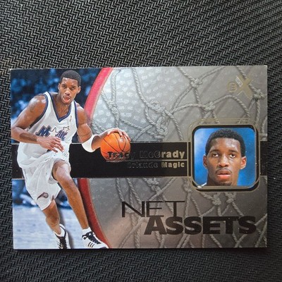 2000-01 Fleer E-X - Net ASSETS Tracy McGrady #7 NA
