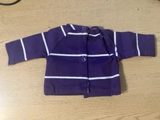 American Girl Doll Clothes 18 Inch Hand Made Purple Long Sleeve W/ Pants