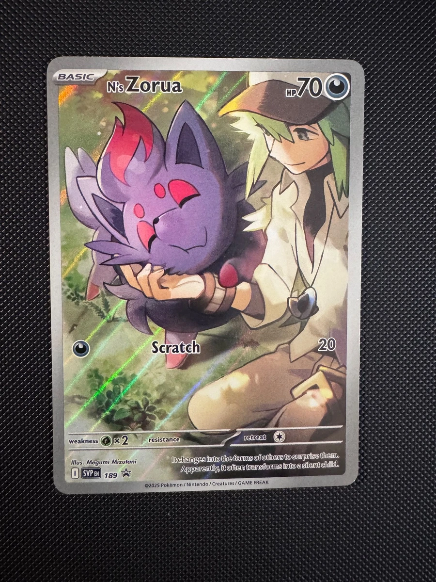 N's Zorua Pokémon TCG Cards for sale | eBay