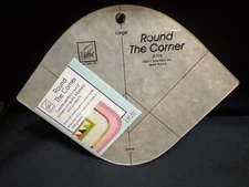 June Tailor Round The Corner Ruler Guide Sewing Quilt Blanket Template - JT776