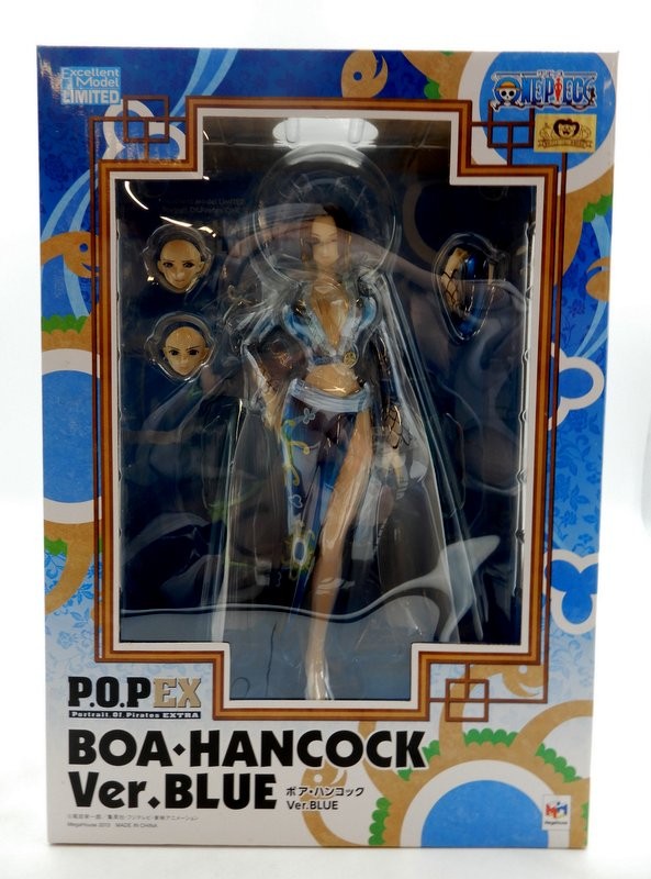 MegaHouse - 【POP】ハンコック ワンピース フィギュア  NEO-EX Ver.BLUE エクセレントモデル Portrait.Of.Pirates ワンピース NEO-EX