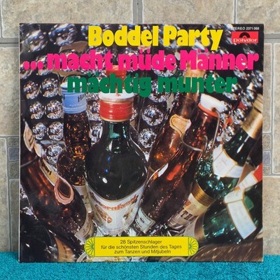 Boddel Party Macht Müde Männer Munter LP 1971 Polydor Schlager Pop 33 RPM