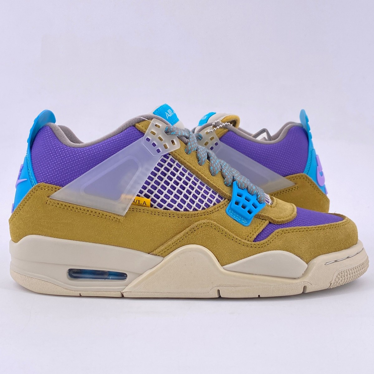 Air Jordan 4 Retro "UNION DESERT MOSS" 2022 - Size 7 - dj5718 300 (14121-53)