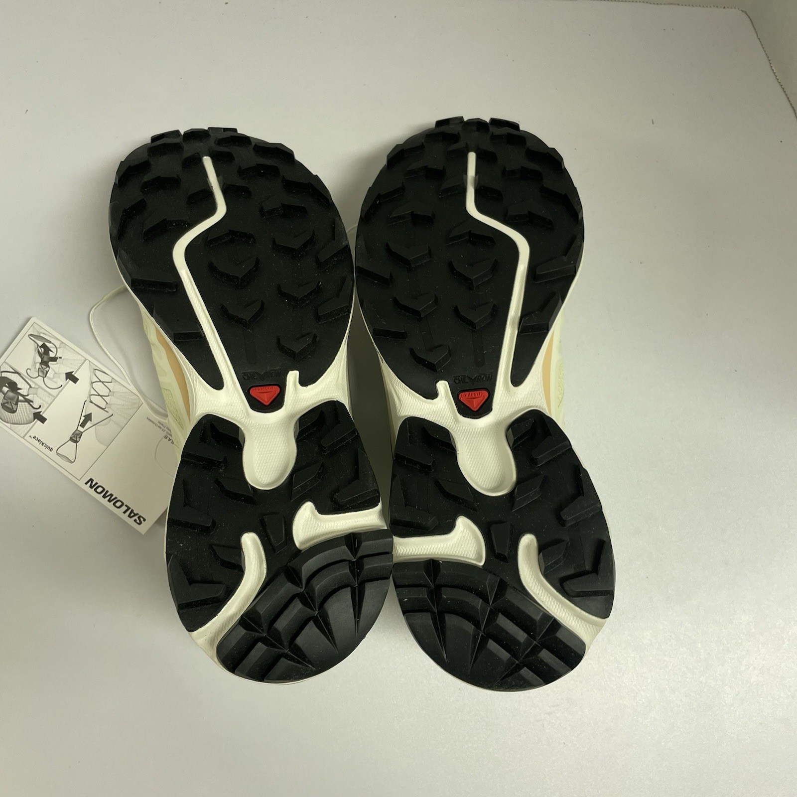 Scarpe da ginnastica uomo Salomon XT 6 Aloe Wash Nocciola L47293700 taglia 9 trail